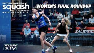 Squash: Perry v Kennedy - British Nationals 2021 - Women's Final Roundup