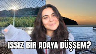 ISSIZ BİR ADADA YILBAŞI GEÇİRMEK | benimle 2 gün, vlog, Kınalıada