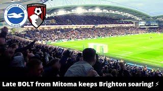 CON GOL DE KAORU MITOMA EL BRIGHTON VENCE AL BOURNEMOUTH | Brighton 1-0 Bournemouth | MATCH DAY VLOG