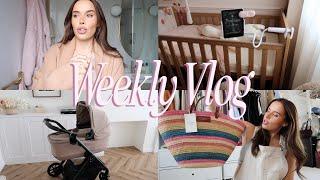 WEEKLY VLOG: Home Updates, Hospital Bag Haul & Nursery Organising | Suzie Bonaldi
