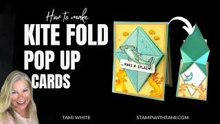 Dive Into Creativity with the Kite Pop Up Fun Fold Card | Friendly Fins Bundle