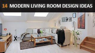 14 Modern Living Room Design Ideas - DecoNatic