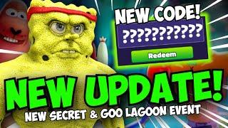 [CODE] Goo Lagoon UPD & New Secret + MEGA GIVEAWAYS! | Spongebob Tower Defense
