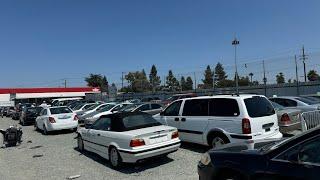 Project Cars for Sale at Ipullupull Junkyard in Sacramento California