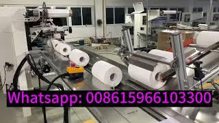 low cost toilet tissue paper maxi roll single roll packing machine plastic film shrink machine