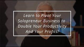 How to "Scale" your solopreneur business and double your efficiency and profits, 1% at a time!