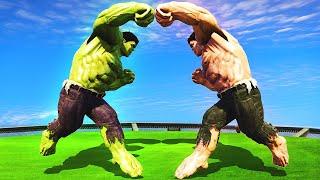 HULK Battle VS HUMAN HULK (GTA 5 RP)