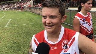 Melissa Campbell - Post Match Interview: Round 5 - 2019/20 TIO NTFL