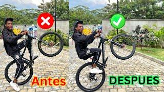 Como Hacer El Caballito en Bici Más Rápido  Lógralo Ya Mismo