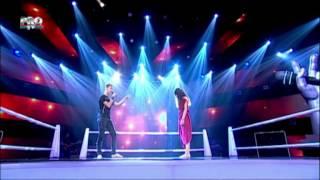 Alexandru & Caroline - Numb (Linkin Park) - Vocea Romaniei 2014 - Confruntari 3 - Editia 10