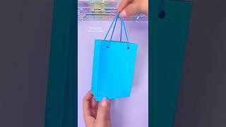 Cómo hacer bolsas de papel para regalo #shorts #diy #manualidades #youtubeshorts #ideas #papercraft