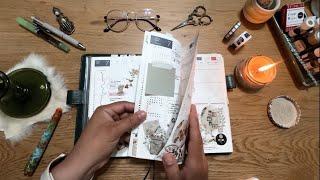 July Adventures In My Hobonichi Cousin Avec: Flip Through!