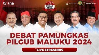 [LIVE] Debat Pamungkas Calon Gubernur dan Wakil Gubernur Maluku | tvOne