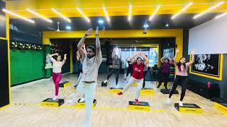 Step board work out / kurchi madthapetti song/ telugu ..