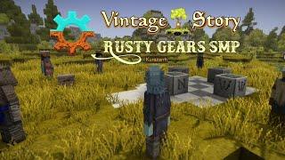 New Server Kickoff! Finding our Hovel-Home! Vintage Story Rusty Gears SMP S2 Ep. 1