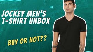 Jockey Men's T-shirt UnBoxing And Review. Should You Buy??