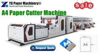 Fully Automatic A4 Paper Cutter Machine | A4 Paper Packing Machine Price