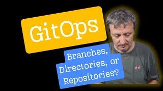 GitOps: Branches, directories, or different repositories for the desired state of environments?