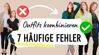  7 MODEFEHLER , die deine Outfits LANGWEILIG machen