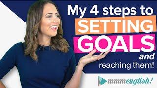 How To Set English Goals [& actually reach them!]