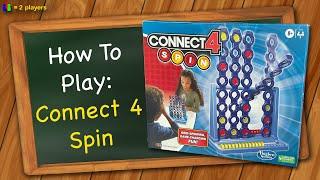 How to play Connect 4 Spin