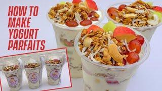 HOW TO RUN A YOGHURT PARFAIT BUSINESS |GREEK YOGURT PARFAIT