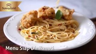 Spaghetti Aglio Olio With SunnyGold Chicken Karaage