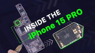 iPhone 15 Pro Motherboard Analysis with split and reballing tips