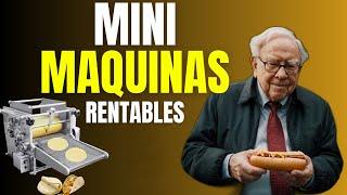 Esto SÍ da DINERO en 2024 – 12 Mini Maquinas Para Comida Callejera