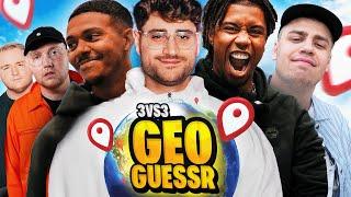 GEOGUESSR gegen ZARBEX, PAPAPLATTE & FABO  ELI, WILLY & ICH ️ 3VS3