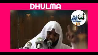 SHEIKH HAMZA MANSOOR- DHULMA