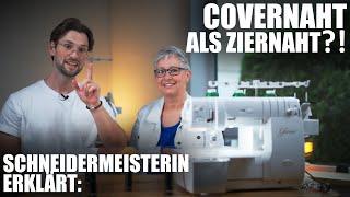 Tutorial: Covernaht als Ziernaht verwenden – baby lock Gloria