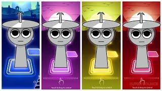 Incredibox sprunki-  CLUKRS(who is best ) Tiles hop edm rush