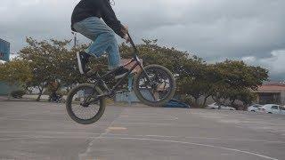 BMX - How to crankflip with Rafael Delgado