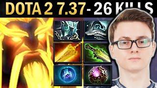 Ember Spirit Gameplay Miracle with 26 Kills and Ethereal - Dota 7.37