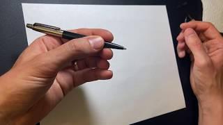 How to hold a pen (or pencil) properly and write without pain