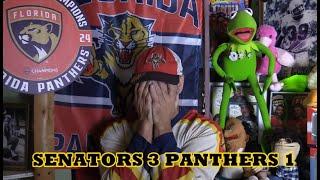 Florida Panthers Lose to Ottawa Senators 3-1 Barkov Hurt