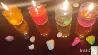 DIY candles//2 min candles in home //lihan vlogs