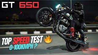 2025 Royal Enfield Continental GT 650 Top Speed & Acceleration Test