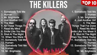 The Killers Greatest Hits 2023   Pop Music Mix   Top 10 Hits Of All Time