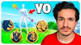 Fui la Persona MAS TRYHARD en Fortnite por 1 DIA!