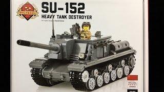 Lego Brickmania SU-152 Heavy tank Destroyer Set #2106