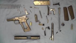 1911 Pistol No Tools Detail Strip