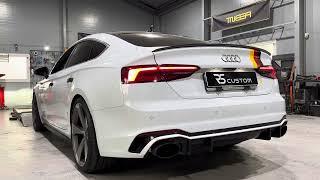 AUDI A5 밀텍 배기 깔끔한 사운드!