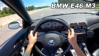 BMW E46 M3 Manual - The 8,000 RPM German Icon You Need To Drive (POV Binaural Audio)