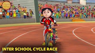 Inter School Cycle Race | Shiva Ep 5 | Shiva Action Story | New Animated Story | Boonie Bears Hindi