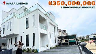 INSIDE THIS 350,000,000 MILLION NAIRA ($466,666) 5 BEDROOM DETACHED DUPLEX IN LEKKI, LAGOS NIGERIA