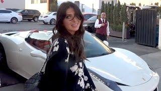 X17 EXCLUSIVE - Brittny Gastineau Twisting Necks In Beverly Hills