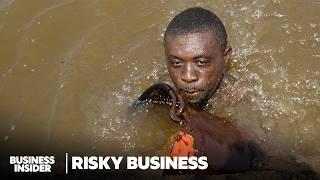 Why Sand Divers Risk Their Lives 300 Times A Day For The World's Most Mined Resource