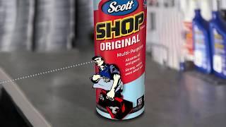 How to Clean with the Scott® Original Shop Towel